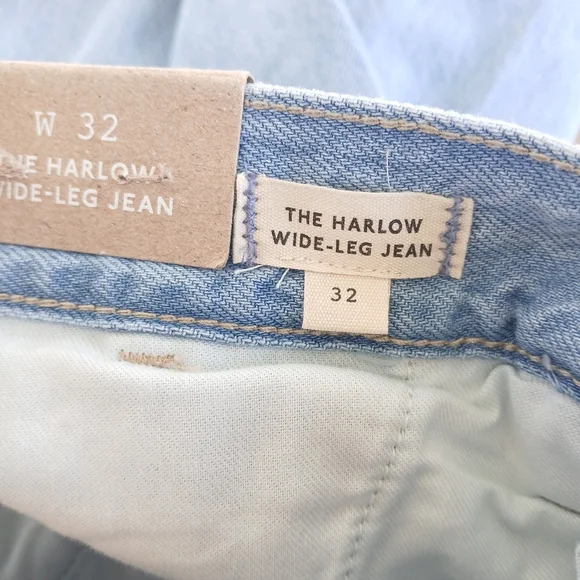 Madewell Harlow Wide Leg Jeans Size 32 - Picture 8 of 9